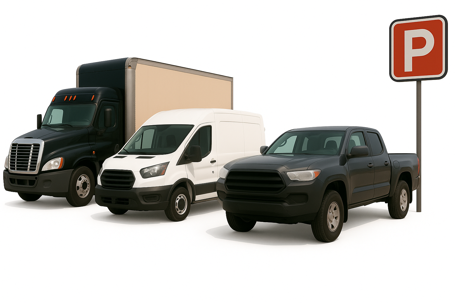 Secure 24/7 truck, trailer, van, and commercial vehicle parking in Long Island